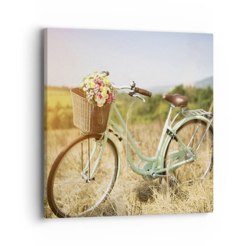 Vászonkép - Itt maradok egy darabig - 40x40 cm