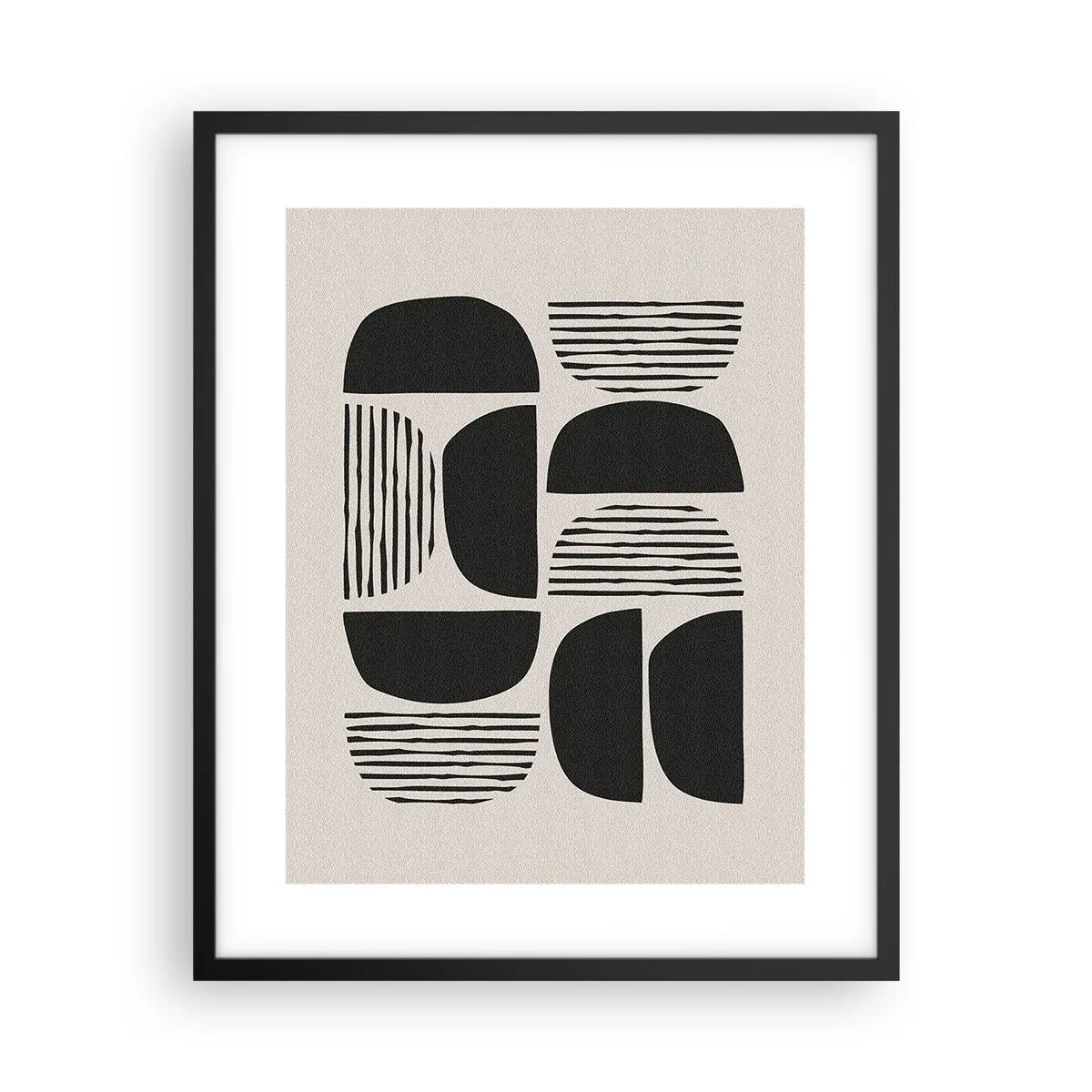 Poszter fehér keretben - Félszívű megállapodások - 40x50 cm