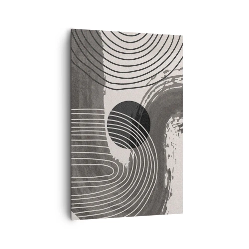 Vászonkép - Az ovális nyer - 80x120 cm