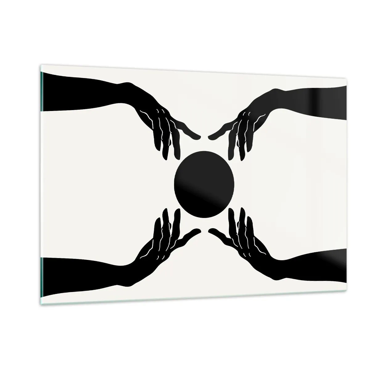 Üveg kép - Egy titkos jel - 120x80 cm