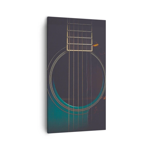 Vászonkép - Egy pillanat, mielőtt megszólal - 45x80 cm