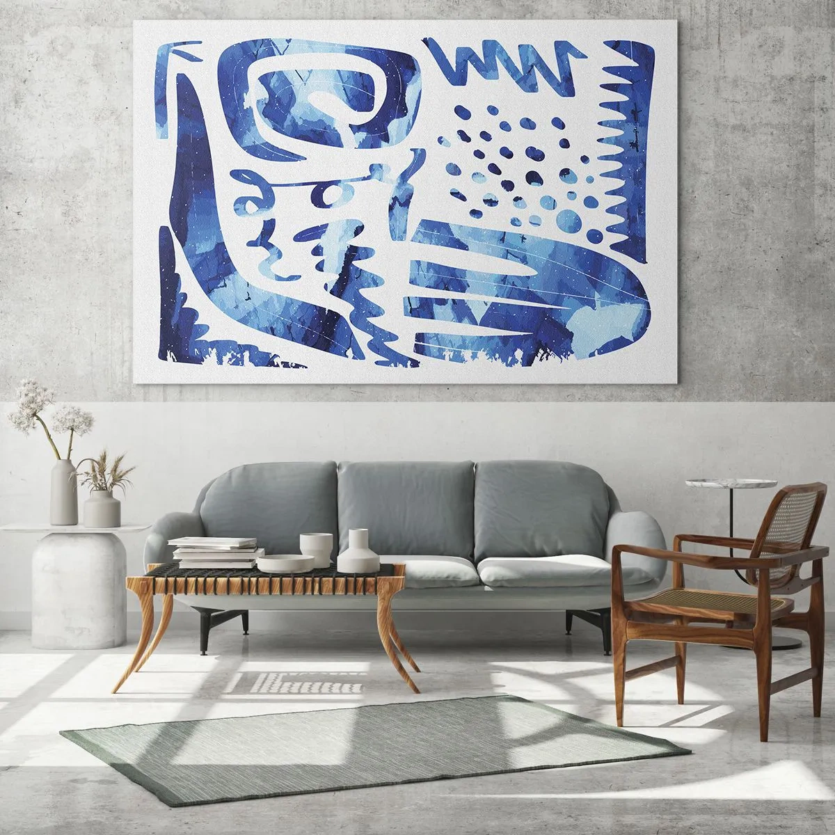 Üveg kép - Vissza a gyökerekhez - 120x80 cm