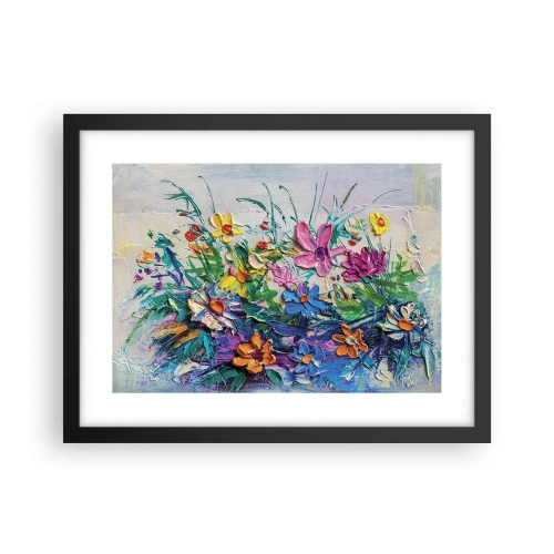 Poszter fehér keretben - Egyáltalán nem csendélet - 40x30 cm