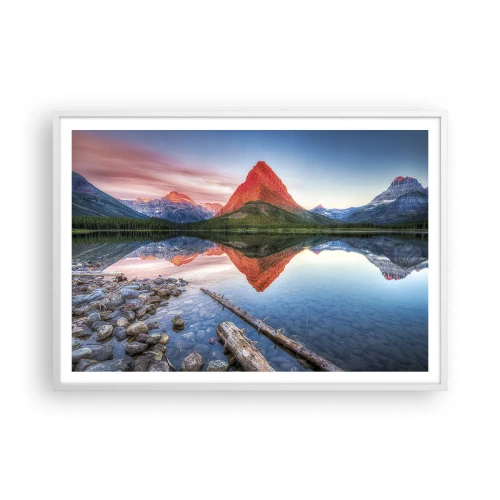 Poszter fekete keretben - Forróság és hideg - 100x70 cm
