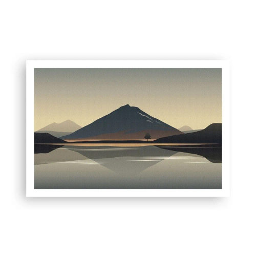 Poszter - Tükörreflexió - 91x61 cm