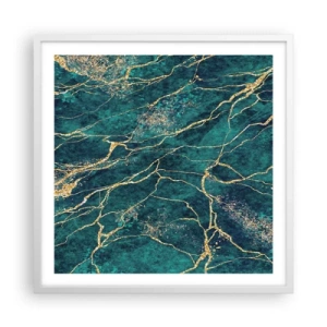 Poszter fekete keretben - Aranybánya - 60x60 cm