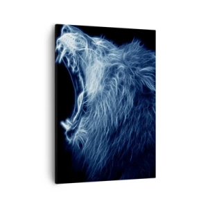 Vászonkép - A király tüzes haragja - 50x70 cm