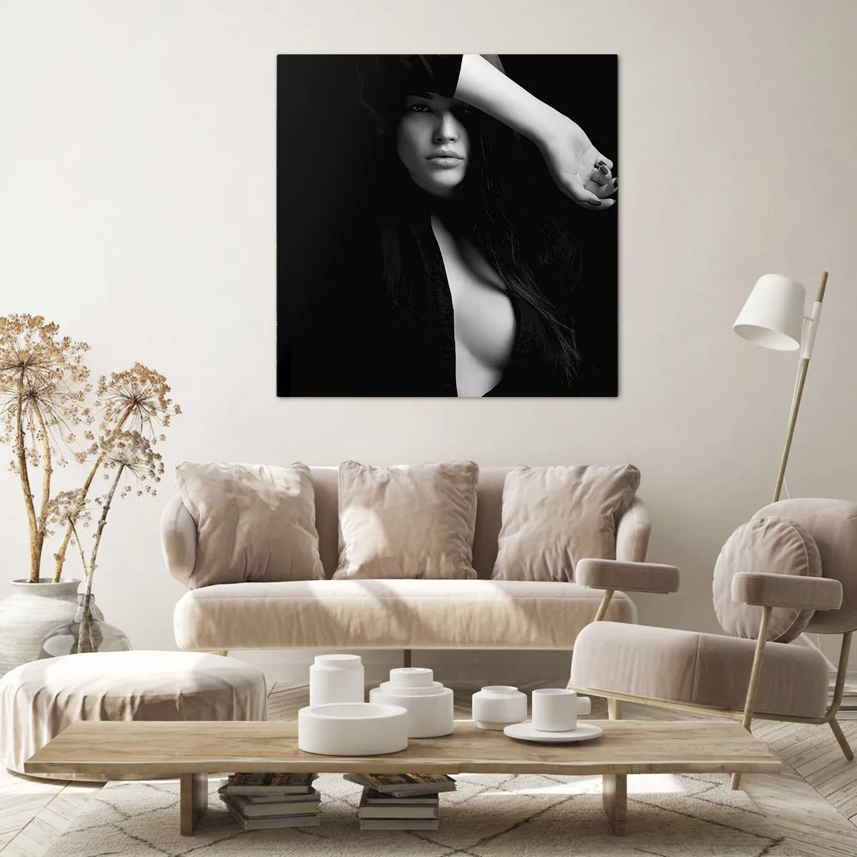 Vászonkép - A csábítás iskolája - 60x60 cm