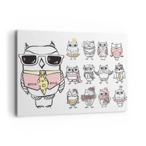 Vászonkép - Annyi lejátszandó szerep - 100x70 cm