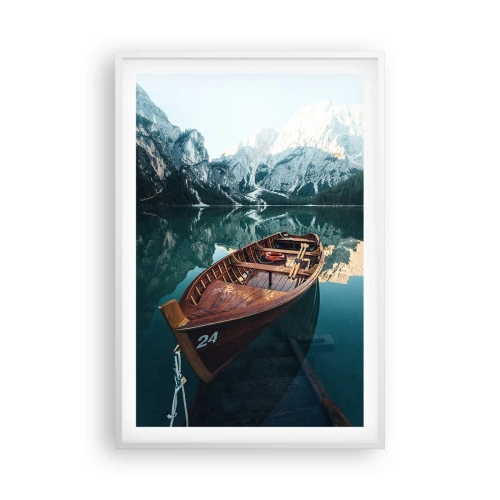 Poszter fekete keretben - Üvegre festve - 61x91 cm