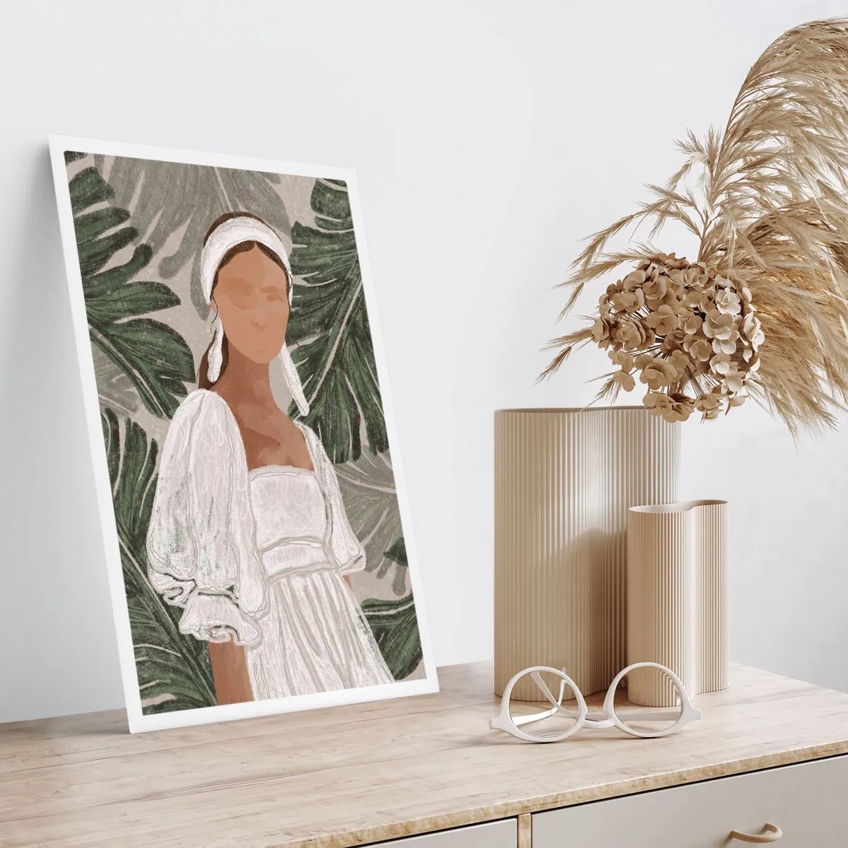 Poszter - Egzotikus portré - 70x100 cm