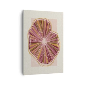 Vászonkép - Sugárzó absztrakció - 70x100 cm