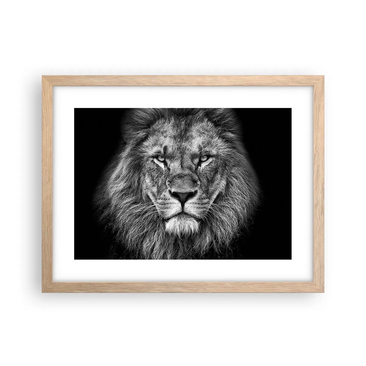 Poszter világos tölgy keretben - Őfelségi palástban - 40x30 cm