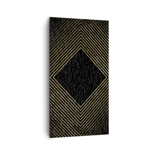 Vászonkép - Geometria glamour stílusban - 55x100 cm