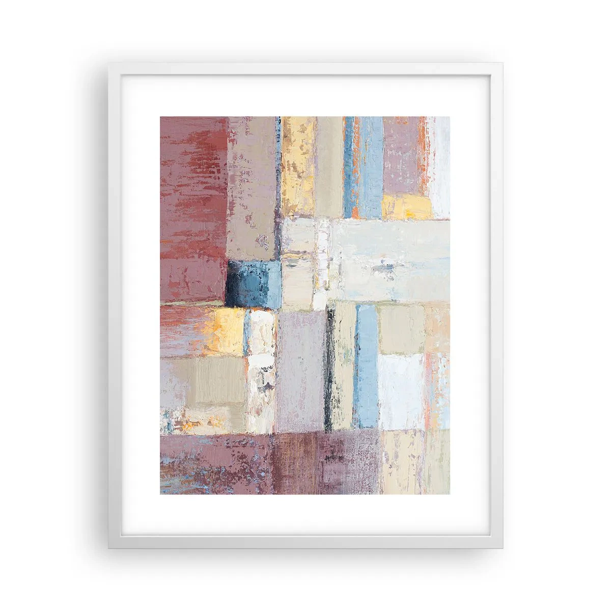 Poszter fekete keretben - A geometria nyugalma - 40x50 cm