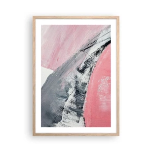 Poszter világos tölgy keretben - Hozzáillő kompozíció - 50x70 cm