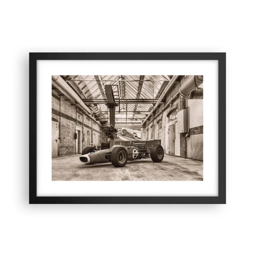 Poszter fehér keretben - A győztes pihenője - 40x30 cm