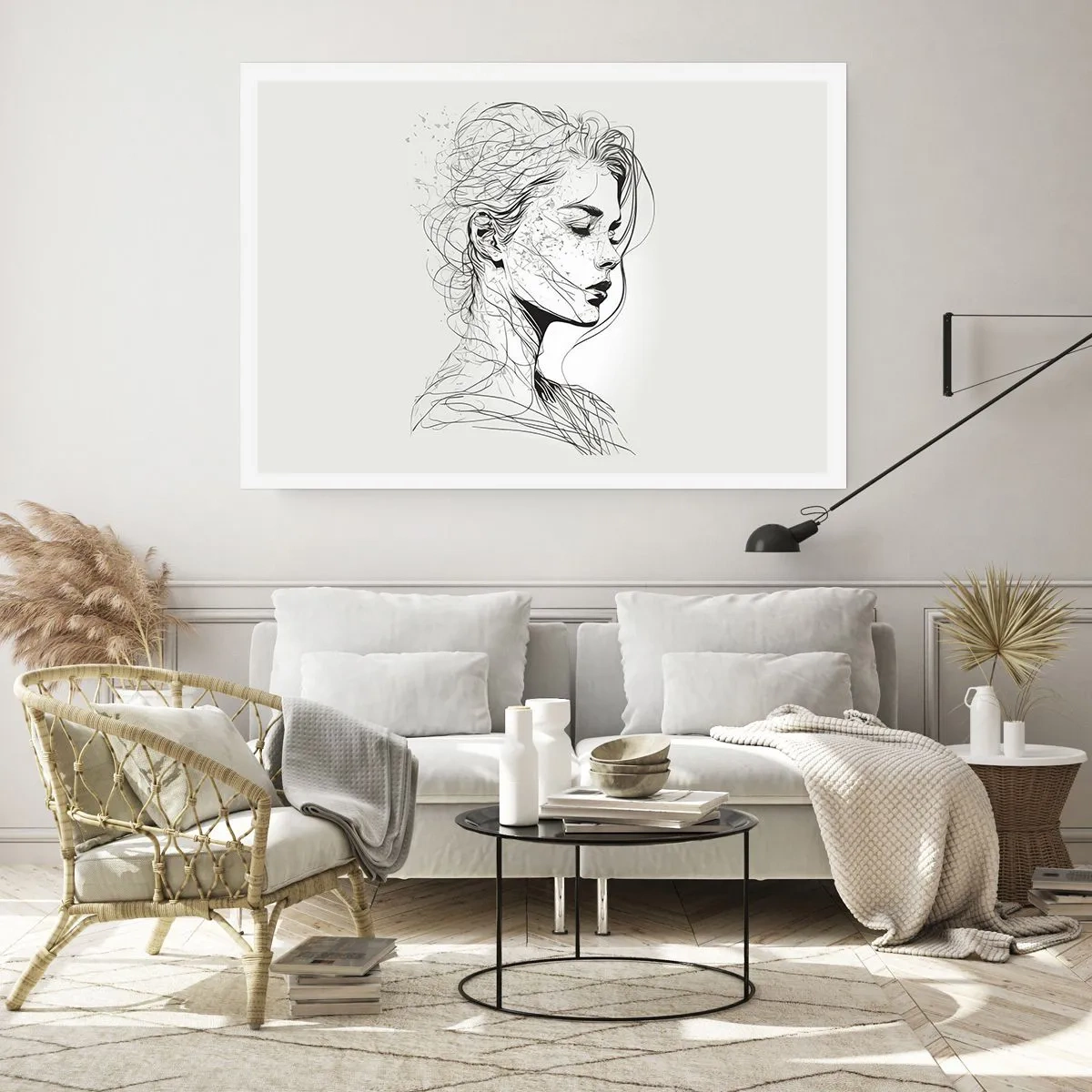 Poszter - Portré álmodozásban - 50x40 cm