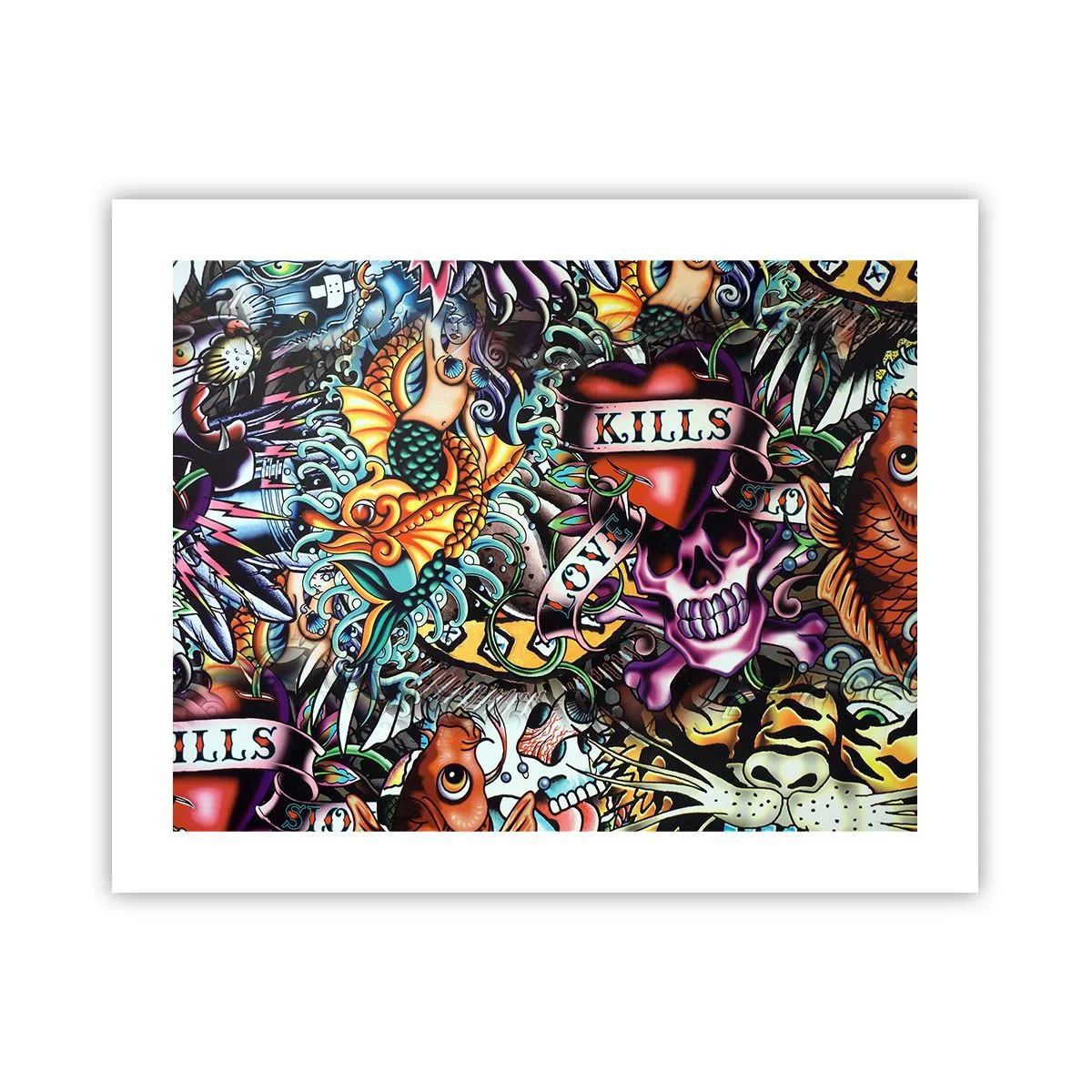 Poszter - A tetováló művész álma - 50x40 cm