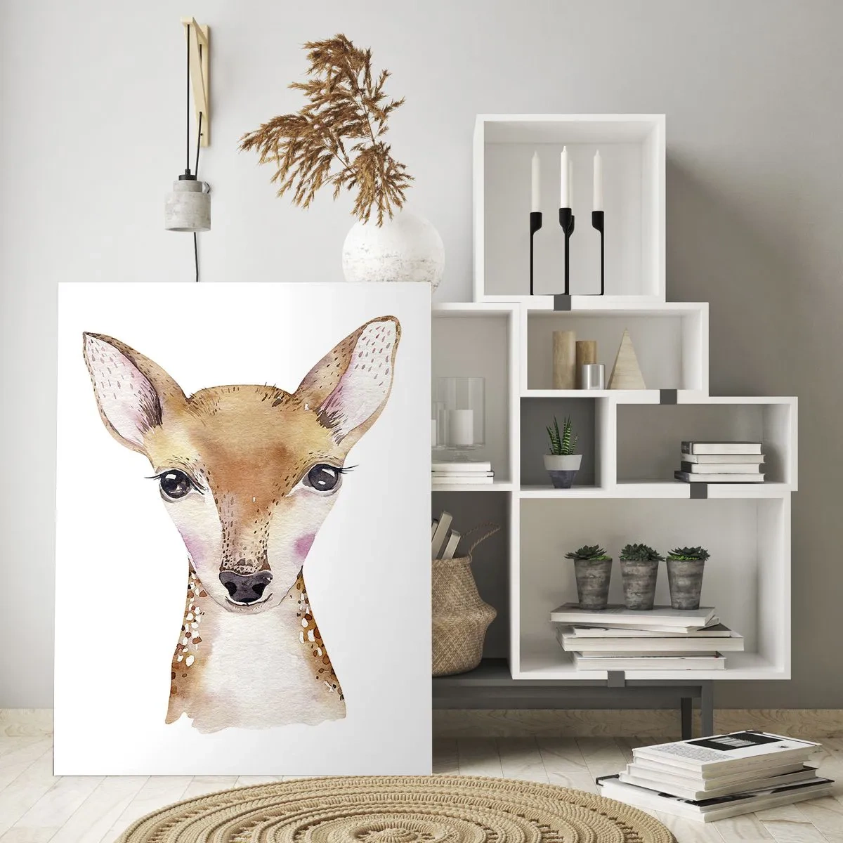 Üveg kép - Az ártatlanság természete - 50x70 cm