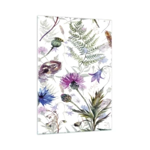 Üveg kép - Lengyel herbárium - 50x70 cm