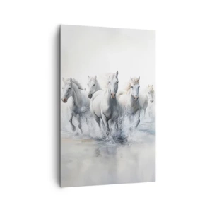 Vászonkép - Fehér varázslat - 80x120 cm