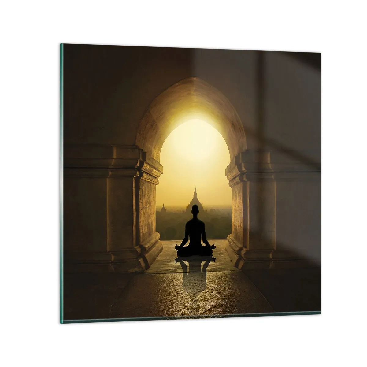 Üveg kép - Teljes harmónia - 30x30 cm