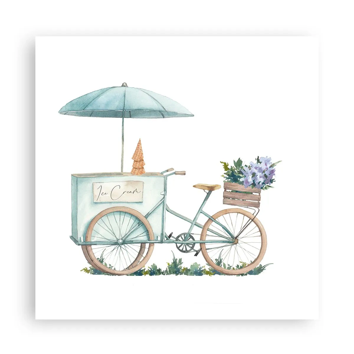 Poszter - A nyár édes emléke - 60x60 cm