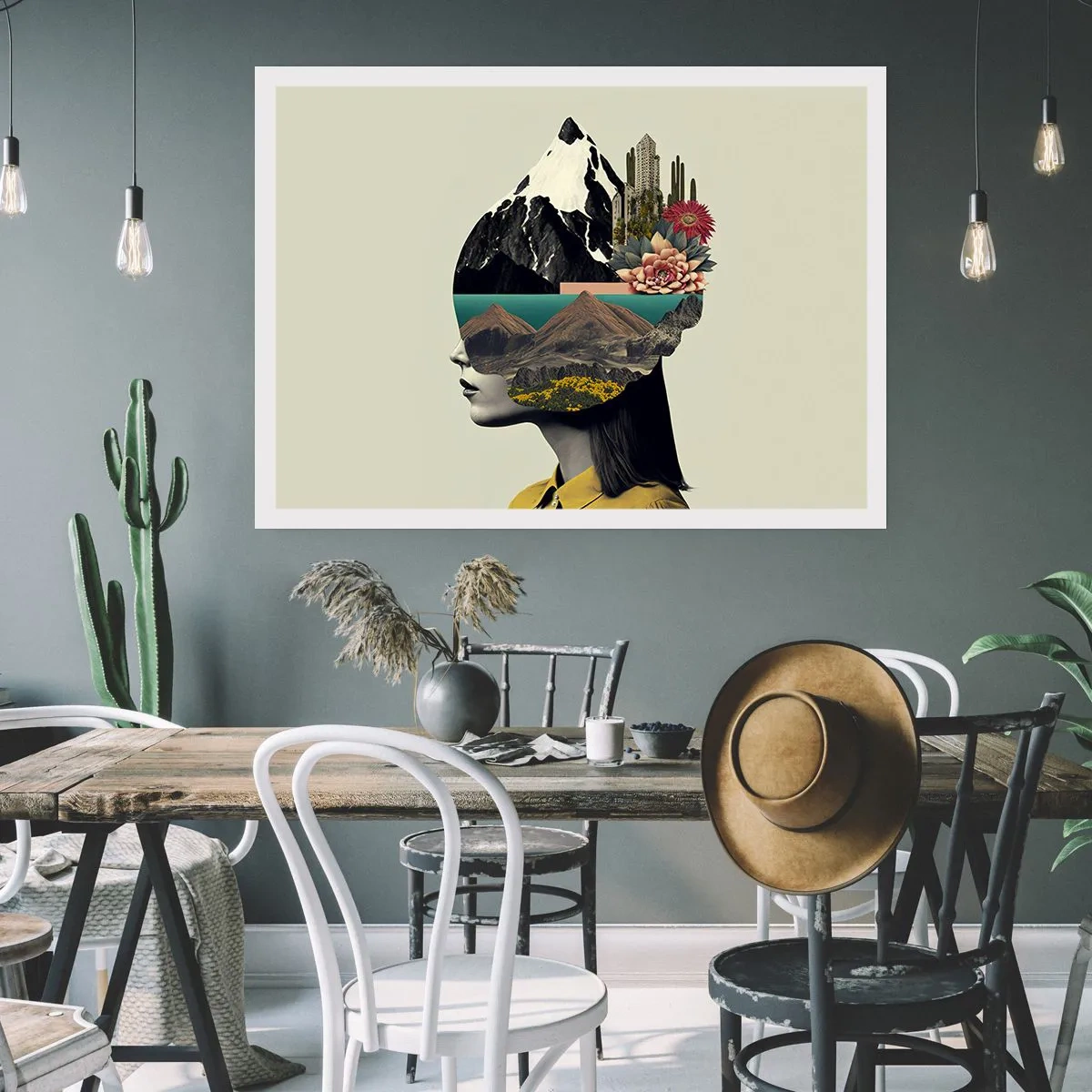 Poszter - Nő - mindig rejtély - 100x70 cm