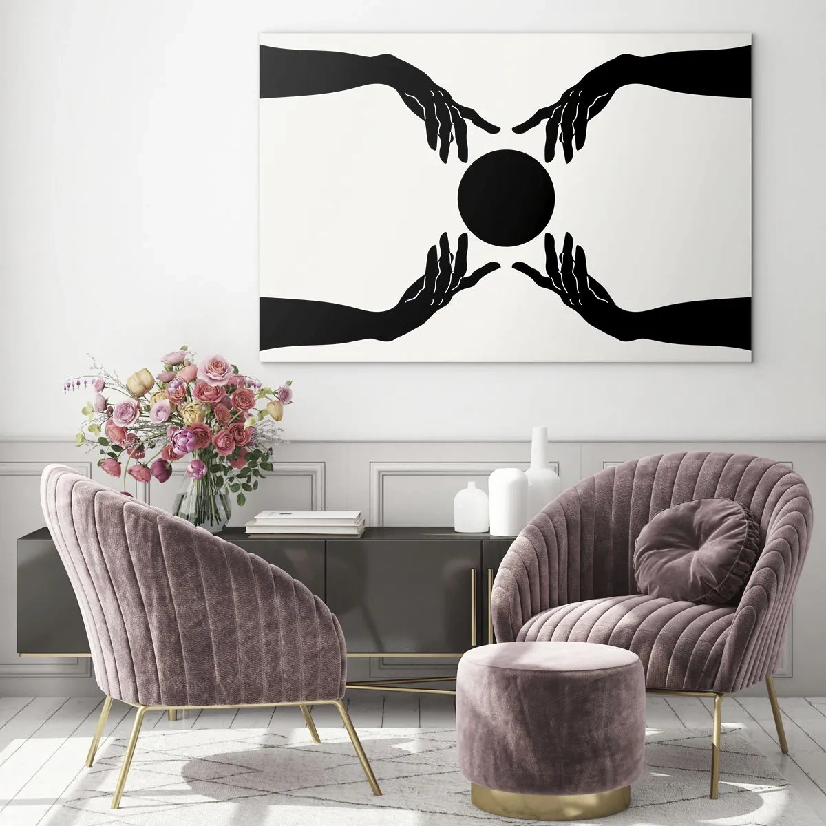 Üveg kép - Egy titkos jel - 100x70 cm