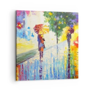 Vászonkép - És minden világos - 60x60 cm