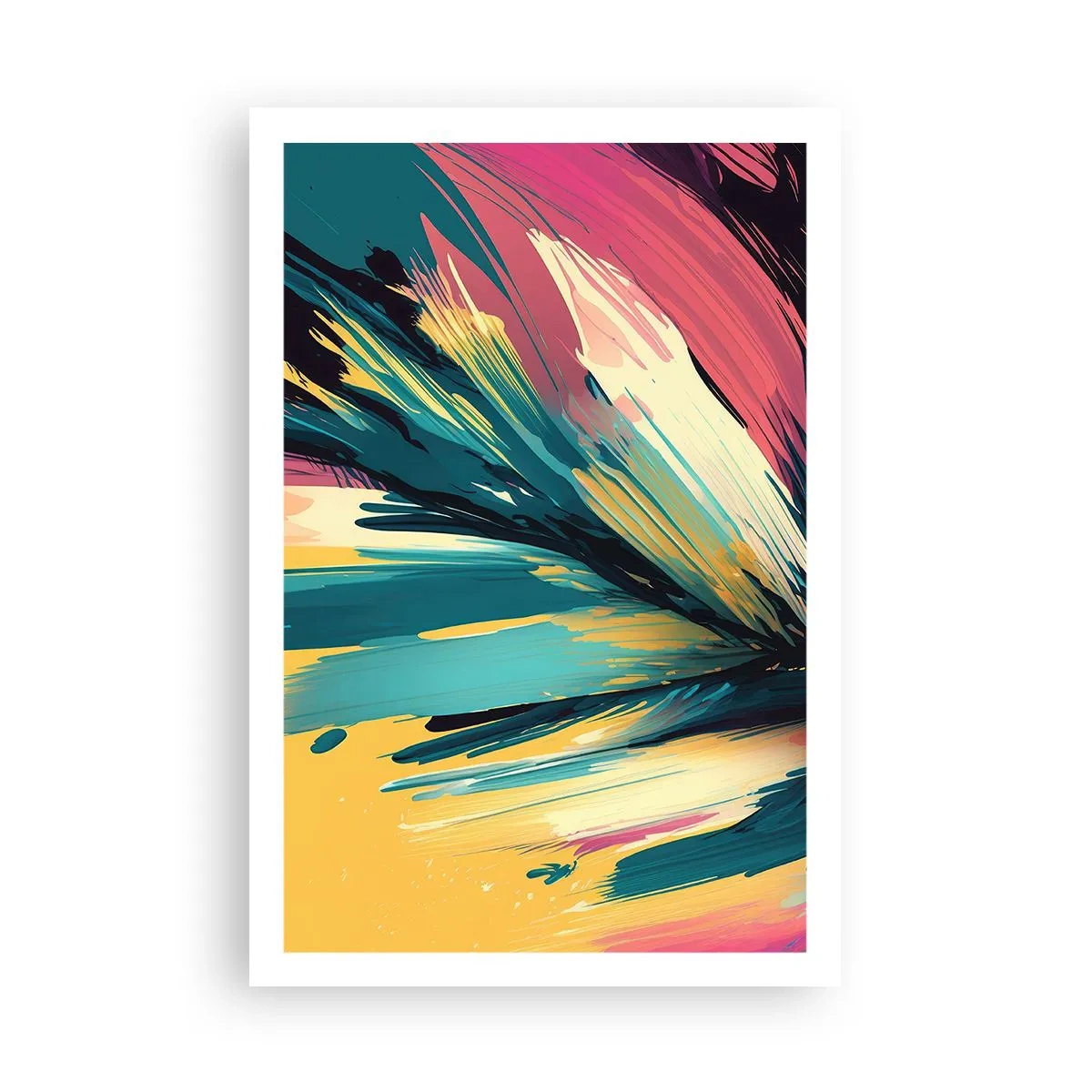 Poszter - Kompozíció - az öröm robbanása - 61x91 cm