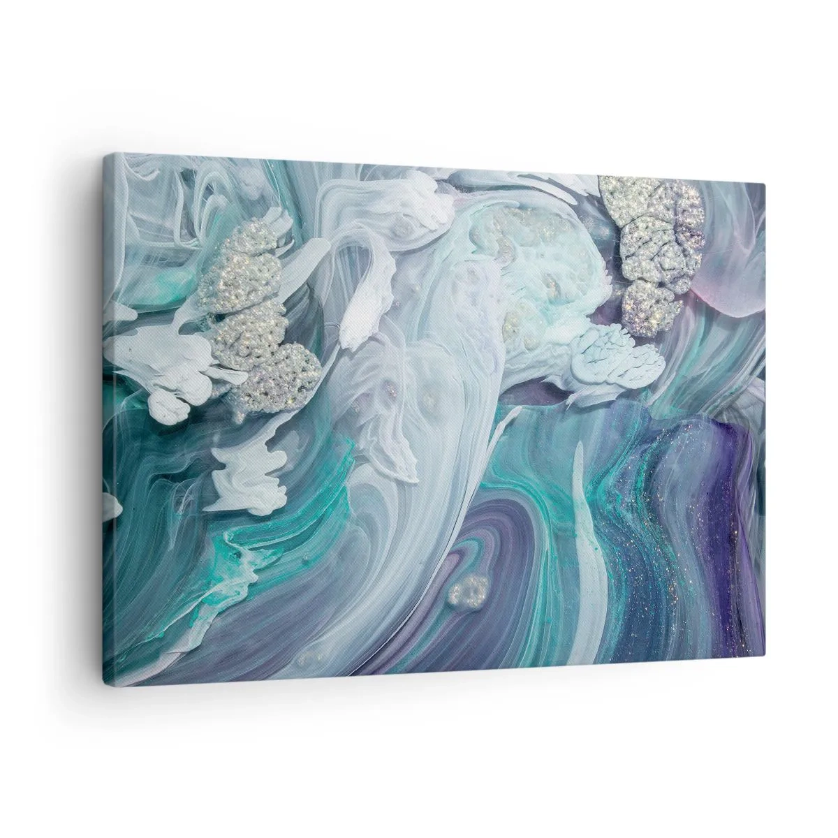 Vászonkép - Kék áramlatok - 70x50 cm