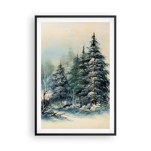 Poszter fehér keretben - Karácsonyra készen - 61x91 cm