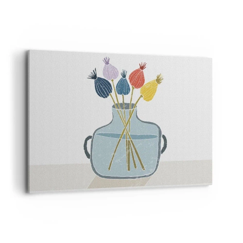 Vászonkép - Mint egy mákszem - 100x70 cm