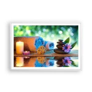 Poszter fekete keretben - Idő a testnek - 91x61 cm