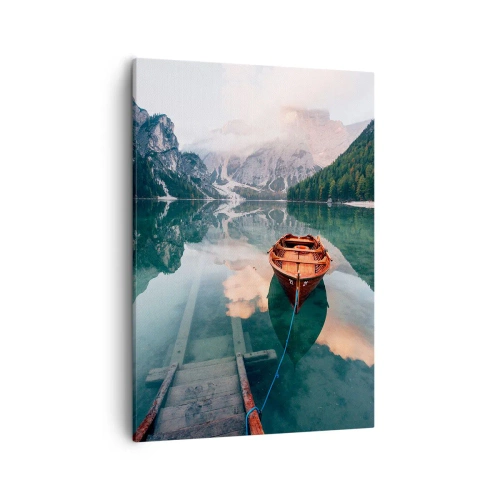 Vászonkép - A hegyek békés alvása - 50x70 cm