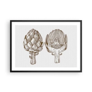 Poszter fehér keretben - Anatómia lecke - 70x50 cm