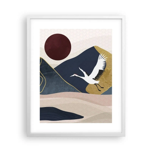 Poszter fekete keretben - És ismét ELREPÜLT a nap - 40x50 cm