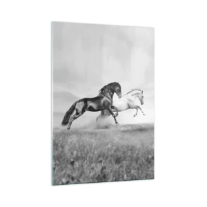 Üveg kép - Angyalok és démonok - 50x70 cm
