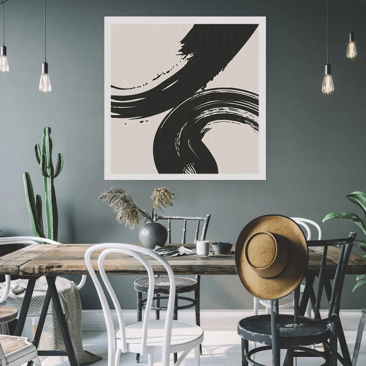 Poszter - Söprő és körkörös - 30x30 cm