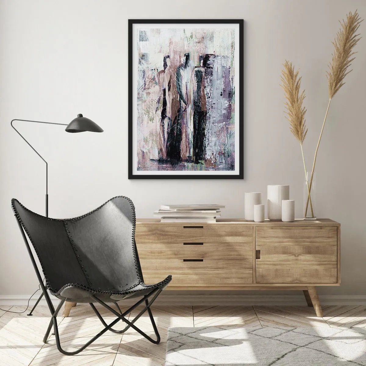 Poszter fehér keretben - A titokzatos hámas - 70x100 cm