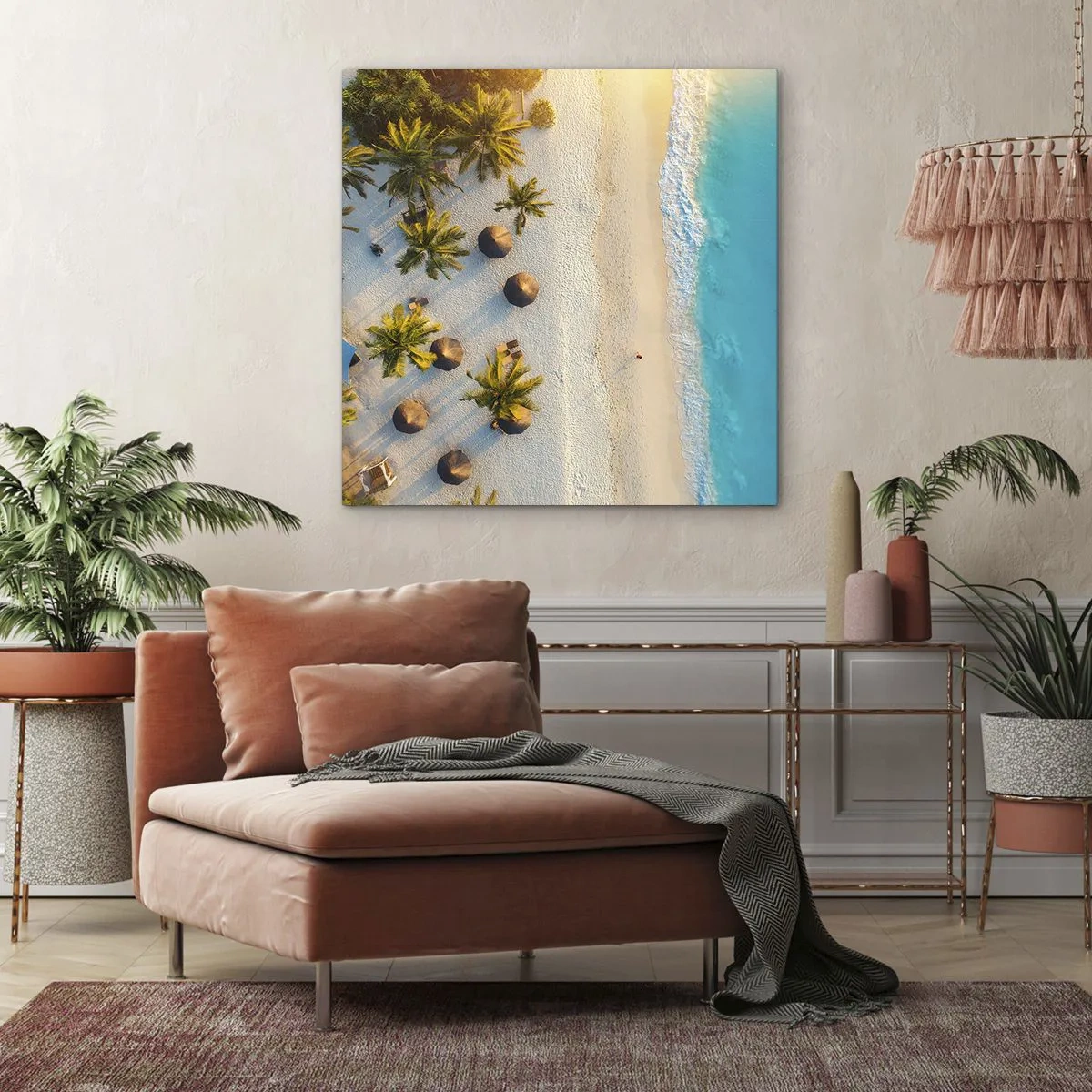 Vászonkép - Üdvözöljük a paradicsomban - 50x50 cm