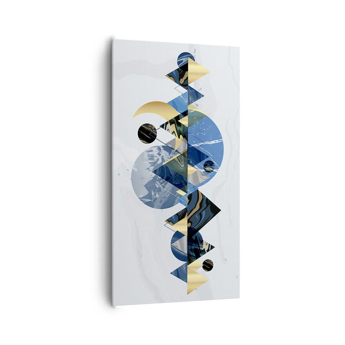 Vászonkép - Geometriai táj - 65x120 cm