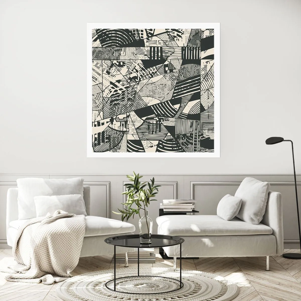 Poszter - A jelenkor dinamikája - 40x40 cm