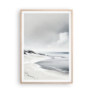 Poszter világos tölgy keretben - Mindig együtt - 70x100 cm