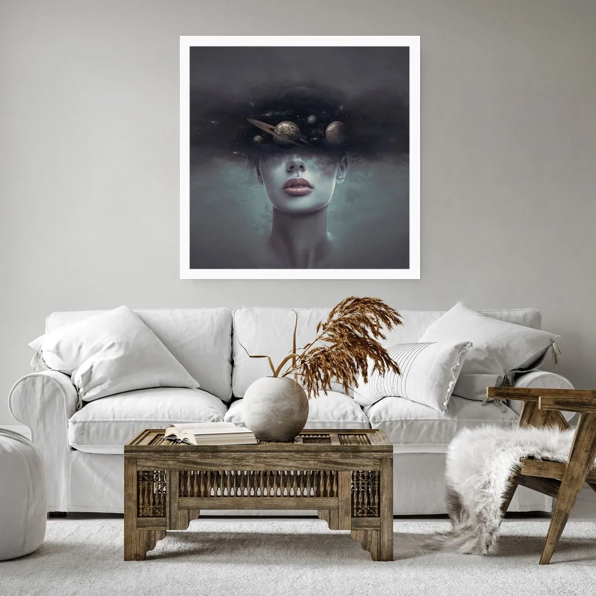 Poszter - És a bolygók megvadulnak... - 60x60 cm