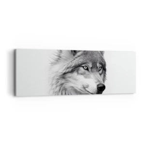 Vászonkép - Alfa - kétségtelenül - 90x30 cm