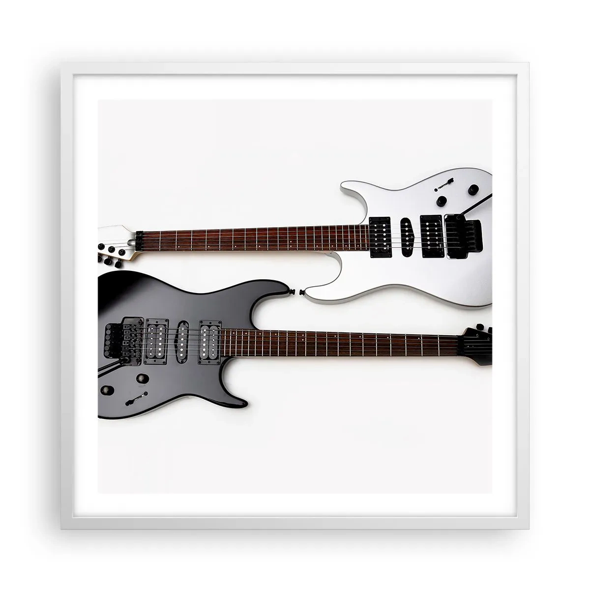 Poszter fekete keretben - A formák harmóniája - 60x60 cm