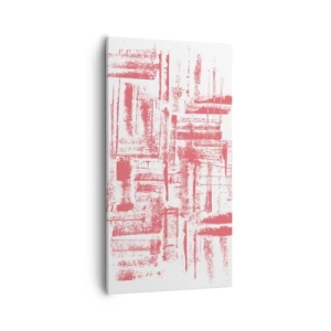 Vászonkép - A vörös város - 55x100 cm